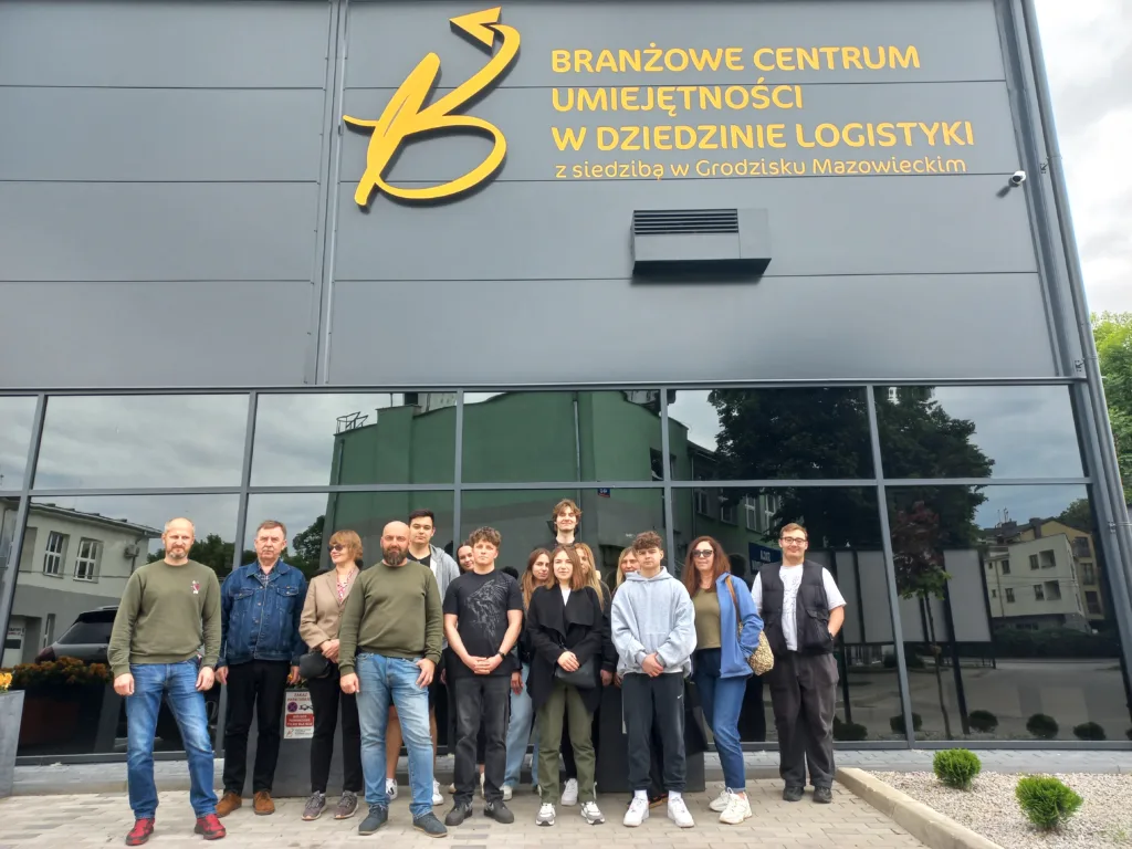 Wizyta studentów ANSGK w BCU w Grodzisku Mazowieckim