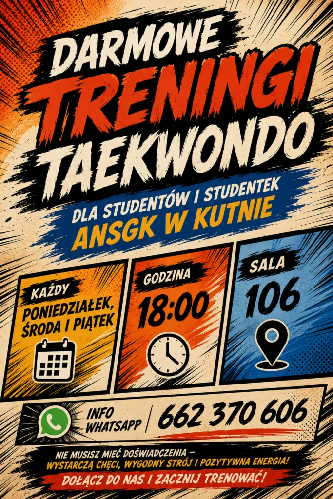 Darmowe treningi Taekwondo Kutno